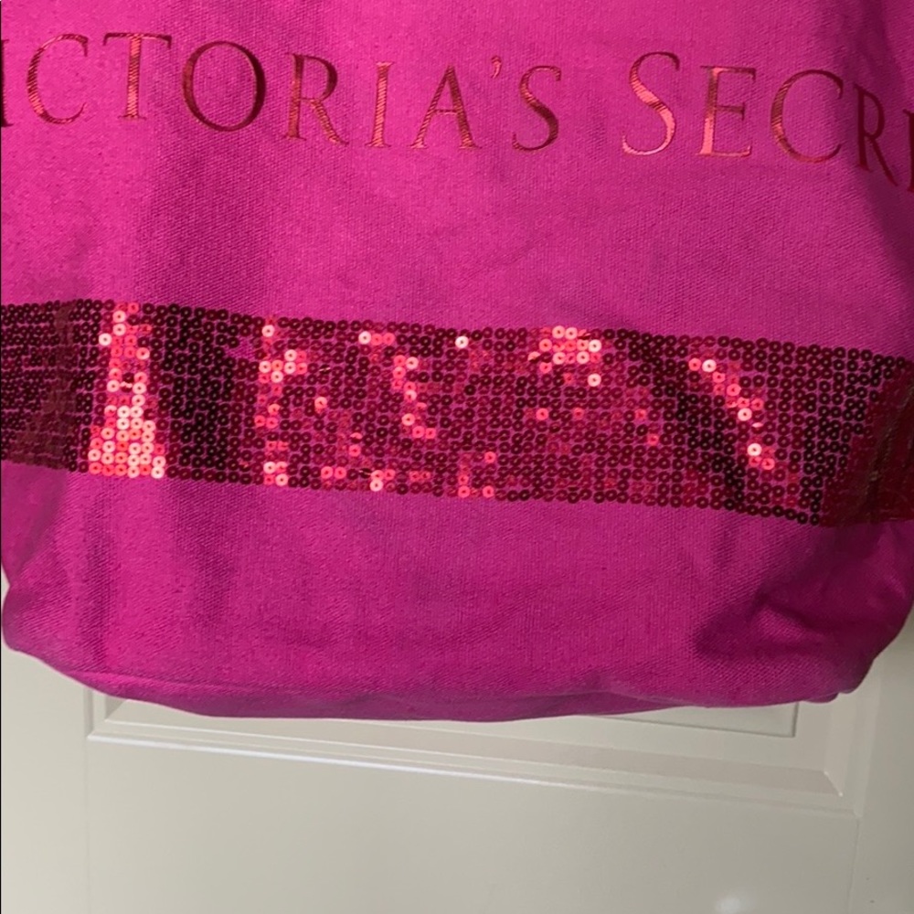 Large Victoria’s Secret Brand Canvas Bag. - Picture 6 of 14